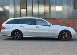 W211 S211 E-Klasse Mercedes Tuning AMG Bodykit Felgen Auspuff Spurverbreiterung Carbon