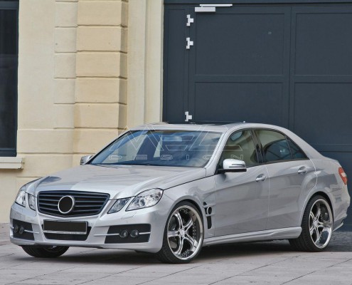 W212 S212 E-Klasse Mercedes Tuning AMG Bodykit Felgen Auspuff Spurverbreiterung Carbon