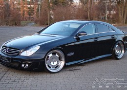 W219 CLS Tuning AMG Bodykit Felgen Auspuff Spurverbreiterung Carbon