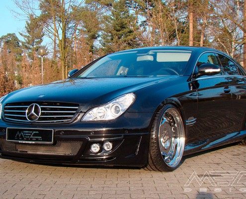 W219 CLS Tuning AMG Bodykit Felgen Auspuff Spurverbreiterung Carbon