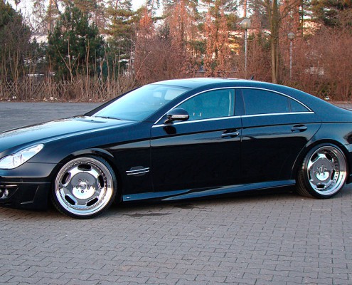 W219 CLS Mercedes Tuning AMG Bodykit Wheels Exhaust Spacer Carbon