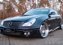 W219 CLS Tuning AMG Bodykit Felgen Auspuff Spurverbreiterung Carbon