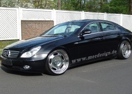 W219 CLS Tuning AMG Bodykit Felgen Auspuff Spurverbreiterung Carbon