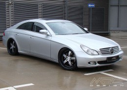 W219 CLS Mercedes Tuning AMG Bodykit Felgen Auspuff Spurverbreiterung Carbon