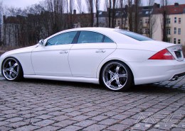 W219 CLS Tuning AMG Bodykit Felgen Auspuff Spurverbreiterung Carbon