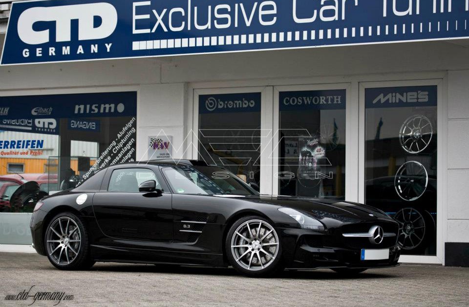 SLS C197 Mercedes Tuning AMG Bodykit Wheels Exhaust Spacer Carbon