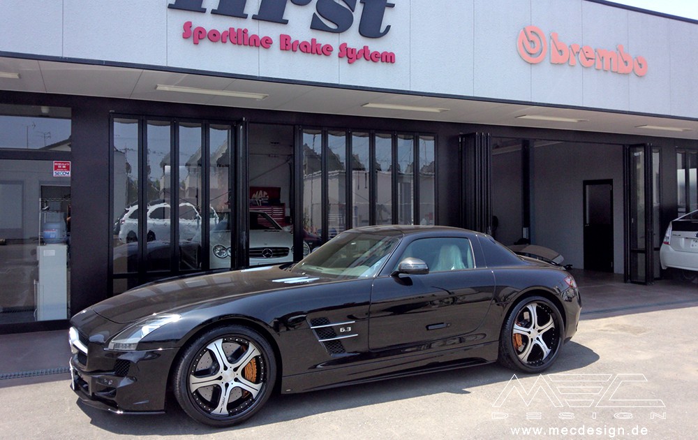 SLS C197 Mercedes Tuning AMG Bodykit Wheels Exhaust Spacer Carbon