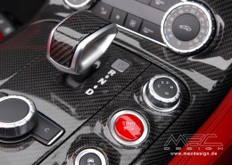 SLS C197 Mercedes Tuning AMG Interior Carbon Leather
