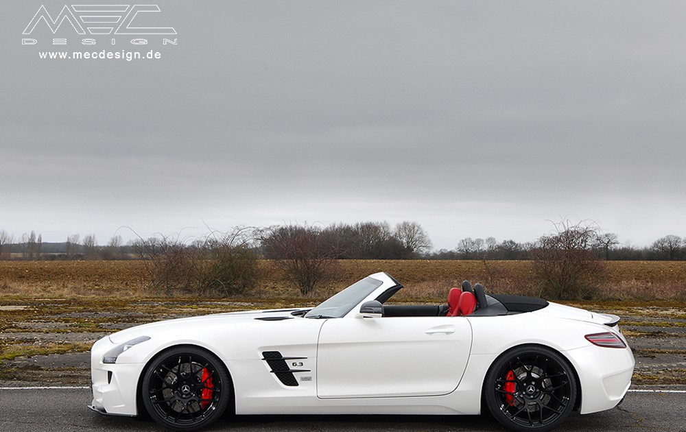 SLS R197 Mercedes Tuning AMG Bodykit Wheels Exhaust Spacer Carbon