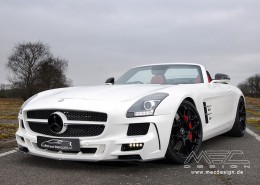 SLS R197 Mercedes Tuning AMG Bodykit Wheels Exhaust Spacer Carbon