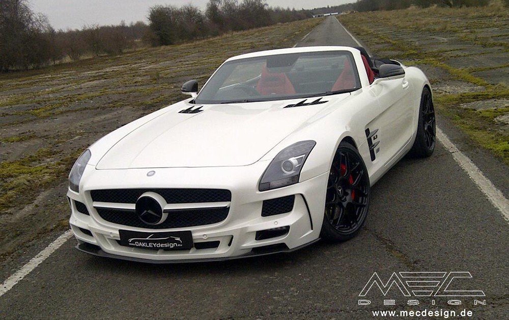 SLS R197 Mercedes Tuning AMG Bodykit Wheels Exhaust Spacer Carbon
