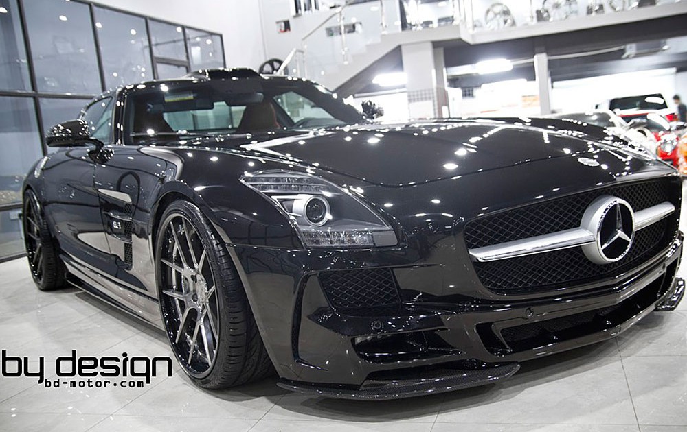 SLS C197 Mercedes Tuning AMG Bodykit Wheels Exhaust Spacer Carbon