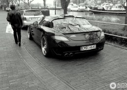 SLS C197 Mercedes Tuning AMG Bodykit Felgen Auspuff Spurverbreiterung Carbon