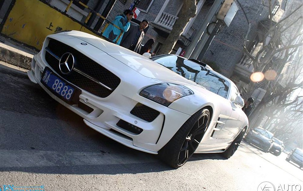 SLS C197 Mercedes Tuning AMG Bodykit Wheels Exhaust Spacer Carbon