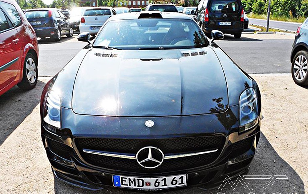 SLS C197 Mercedes Tuning AMG Bodykit Felgen Auspuff Spurverbreiterung Carbon