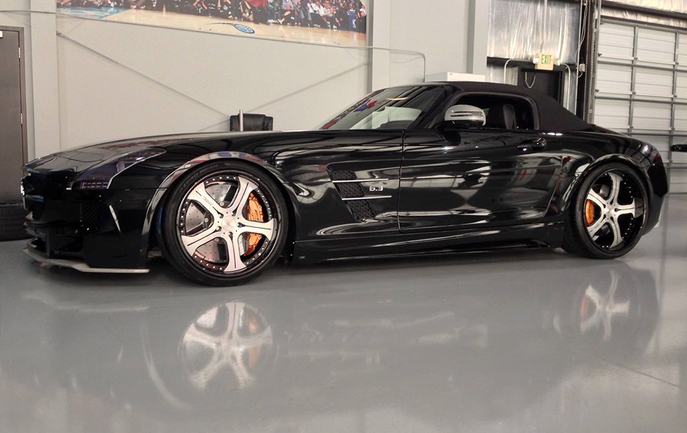 SLS C197 Mercedes Tuning AMG Bodykit Felgen Auspuff Spurverbreiterung Carbon