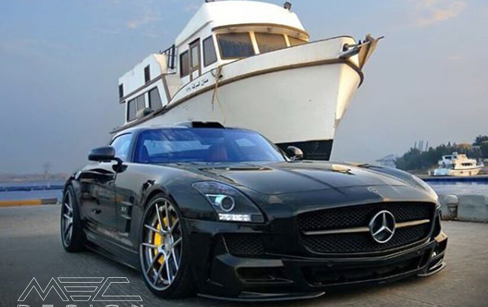 SLS C197 Mercedes Tuning AMG Bodykit Wheels Exhaust Spacer Carbon