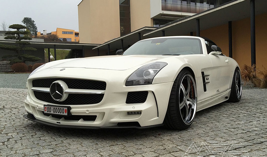 SLS C197 Mercedes Tuning AMG Bodykit Wheels Exhaust Spacer Carbon