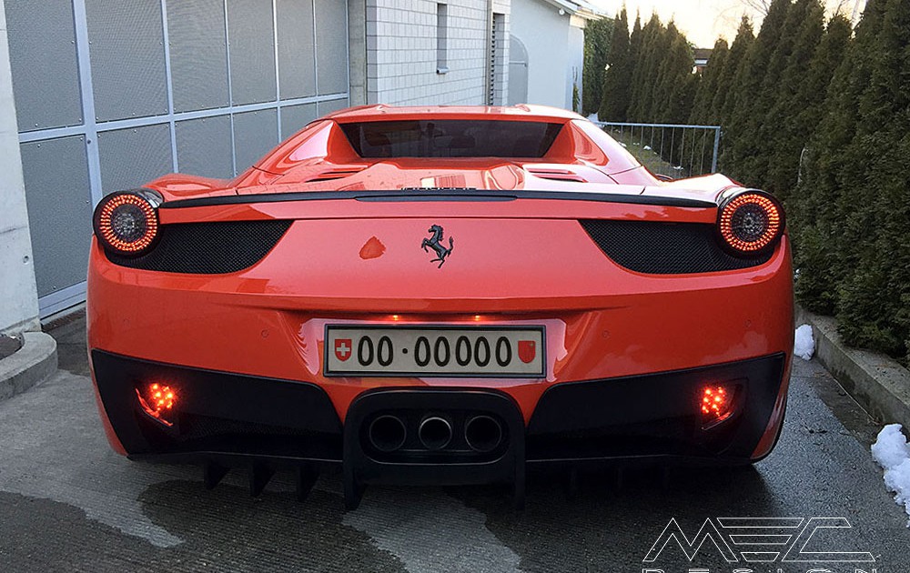 Customer from Switzerland with 458 Italia