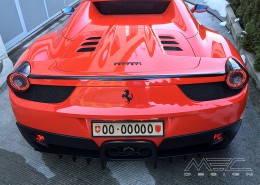 Customer from Switzerland with 458 Italia