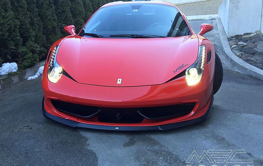 Customer from Switzerland with 458 Italia
