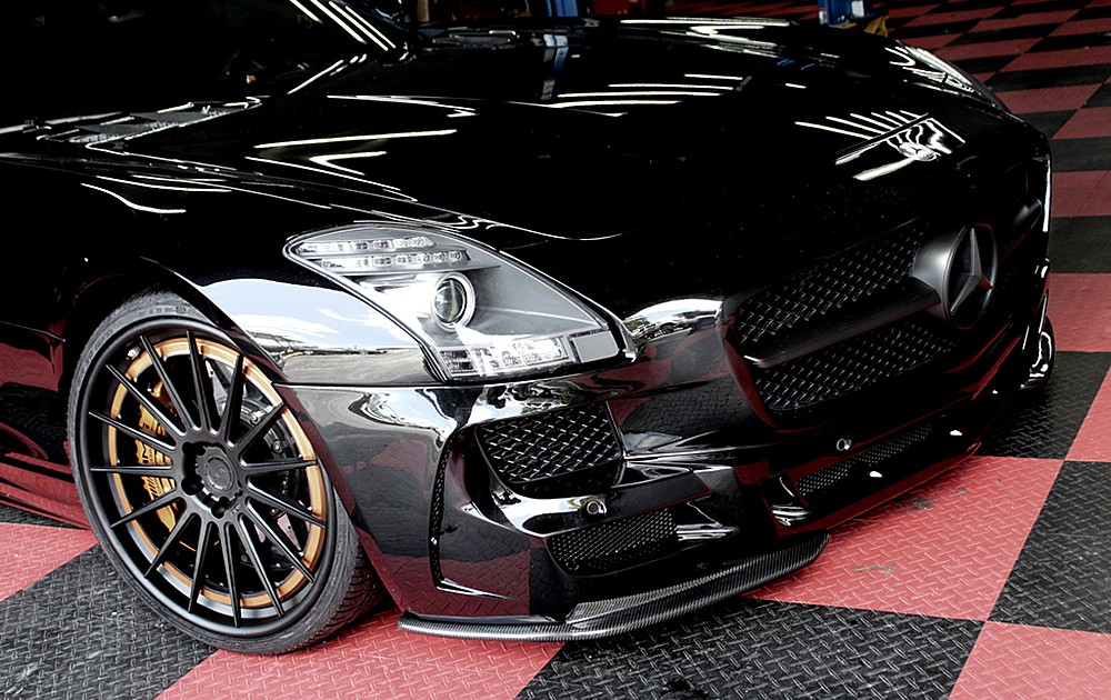 SLS C197 Mercedes Tuning AMG Bodykit Wheels Exhaust Spacer Carbon