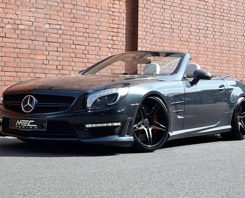 R231 SL Roadster Mercedes Tuning AMG Bodykit Felgen Auspuff Spurverbreiterung Carbon