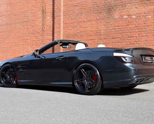 R231 SL Roadster Mercedes Tuning AMG Bodykit Felgen Auspuff Spurverbreiterung Carbon