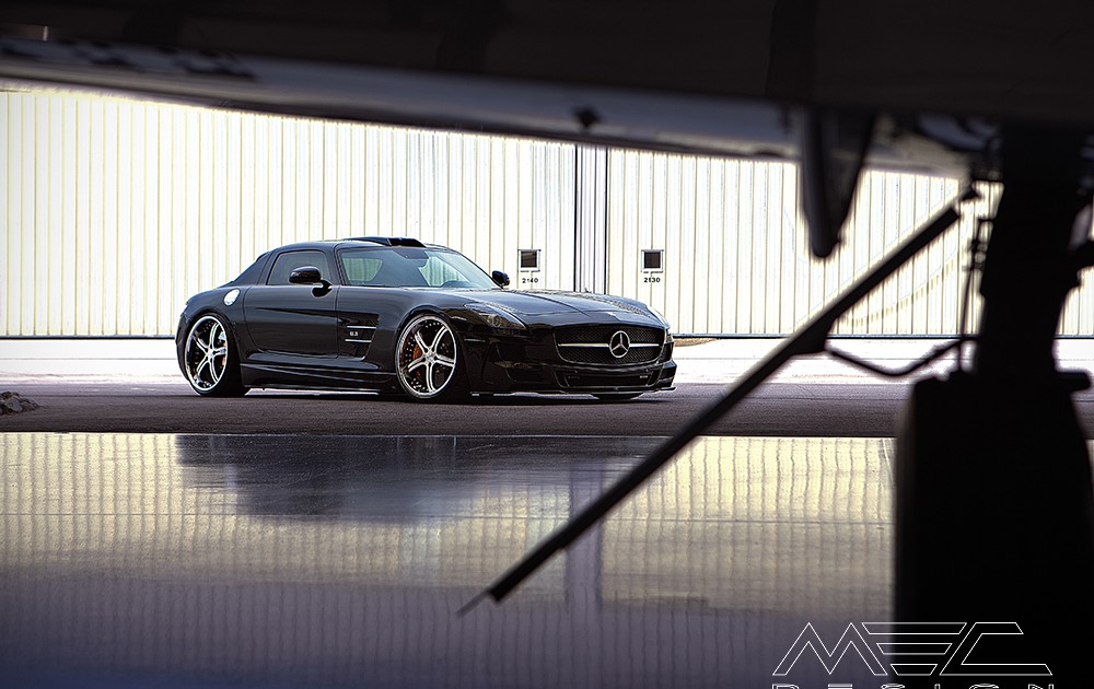 SLS C197 Mercedes Tuning AMG Bodykit Felgen Auspuff Spurverbreiterung Carbon