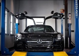 SLS C197 Mercedes Tuning AMG Bodykit Felgen Auspuff Spurverbreiterung Carbon