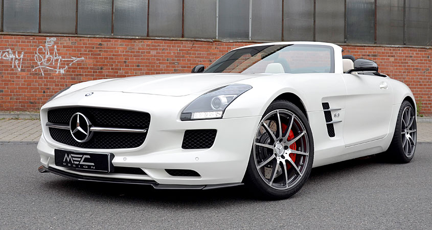 SLS R197 Mercedes Tuning AMG Bodykit Wheels Exhaust Spacer Carbon