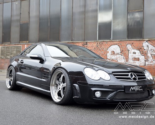 R230 SL Roadster Mercedes Tuning AMG Bodykit Wheels Exhaust Spacer Carbon