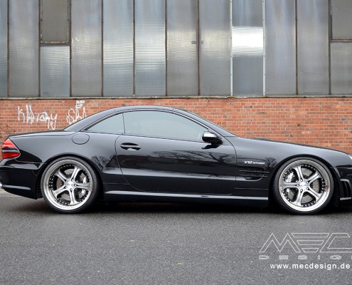 R230 SL Roadster Mercedes Tuning AMG Bodykit Wheels Exhaust Spacer Carbon