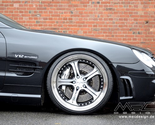 R230 SL Roadster Mercedes Tuning AMG Bodykit Wheels Exhaust Spacer Carbon