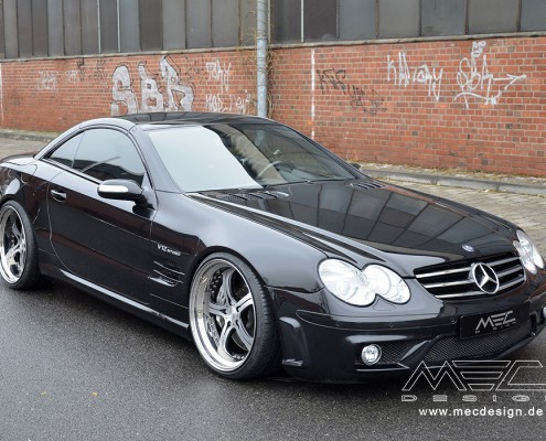 R230 SL Roadster Mercedes Tuning AMG Bodykit Wheels Exhaust Spacer Carbon