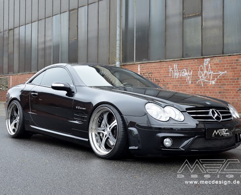 R230 SL Roadster Mercedes Tuning AMG Bodykit Wheels Exhaust Spacer Carbon