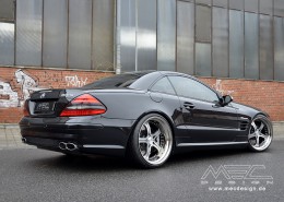 R230 SL Roadster Mercedes Tuning AMG Bodykit Felgen Auspuff Spurverbreiterung Carbon