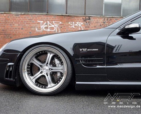 R230 SL Roadster Mercedes Tuning AMG Bodykit Wheels Exhaust Spacer Carbon