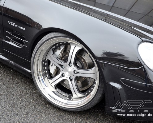 R230 SL Roadster Mercedes Tuning AMG Bodykit Wheels Exhaust Spacer Carbon