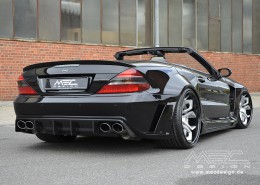 R230 SL Roadster Mercedes Tuning AMG Bodykit Wheels Exhaust Spacer Carbon