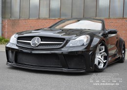 R230 SL Roadster Mercedes Tuning AMG Bodykit Wheels Exhaust Spacer Carbon