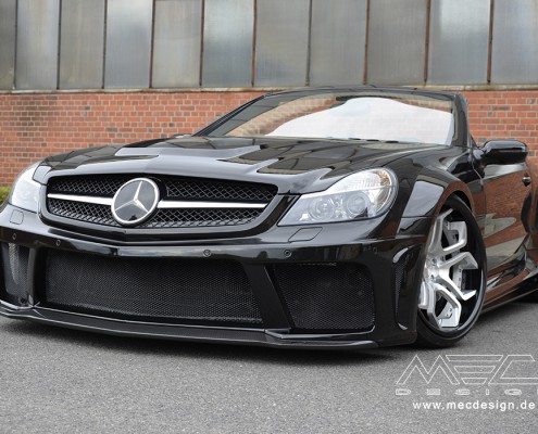 R230 SL Roadster Mercedes Tuning AMG Bodykit Wheels Exhaust Spacer Carbon