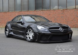 R230 SL Roadster Mercedes Tuning AMG Bodykit Wheels Exhaust Spacer Carbon