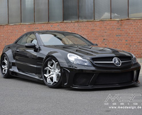 R230 SL Roadster Mercedes Tuning AMG Bodykit Wheels Exhaust Spacer Carbon