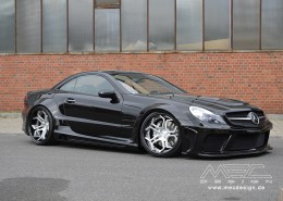 R230 SL Roadster Mercedes Tuning AMG Bodykit Wheels Exhaust Spacer Carbon