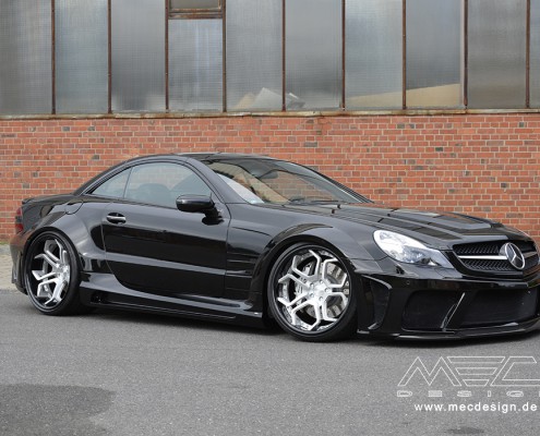 R230 SL Roadster Mercedes Tuning AMG Bodykit Wheels Exhaust Spacer Carbon