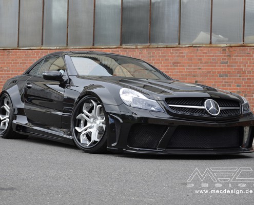 R230 SL Roadster Mercedes Tuning AMG Bodykit Wheels Exhaust Spacer Carbon