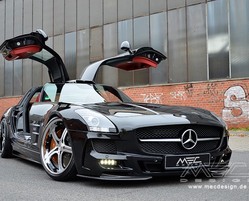 SLS C197 Mercedes Tuning AMG Bodykit Wheels Exhaust Spacer Carbon