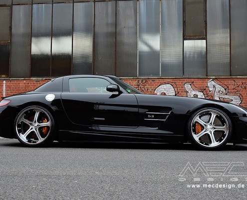SLS R197 Mercedes Tuning AMG Bodykit Wheels Exhaust Spacer Carbon