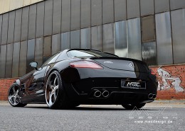 SLS R197 Mercedes Tuning AMG Bodykit Wheels Exhaust Spacer Carbon